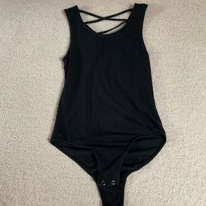 BLACK BODY SUIT